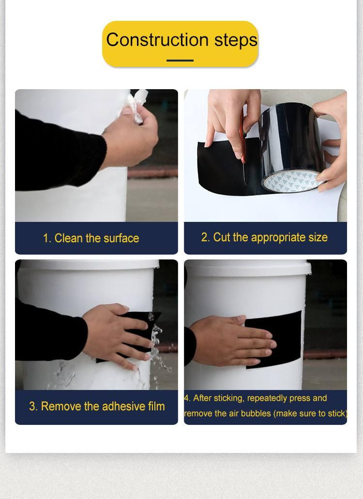 Flex Tape Strong Rubberized Waterproof Tape Super Strong Leaking Water Pipe Repair Tape Flex Tape Water.