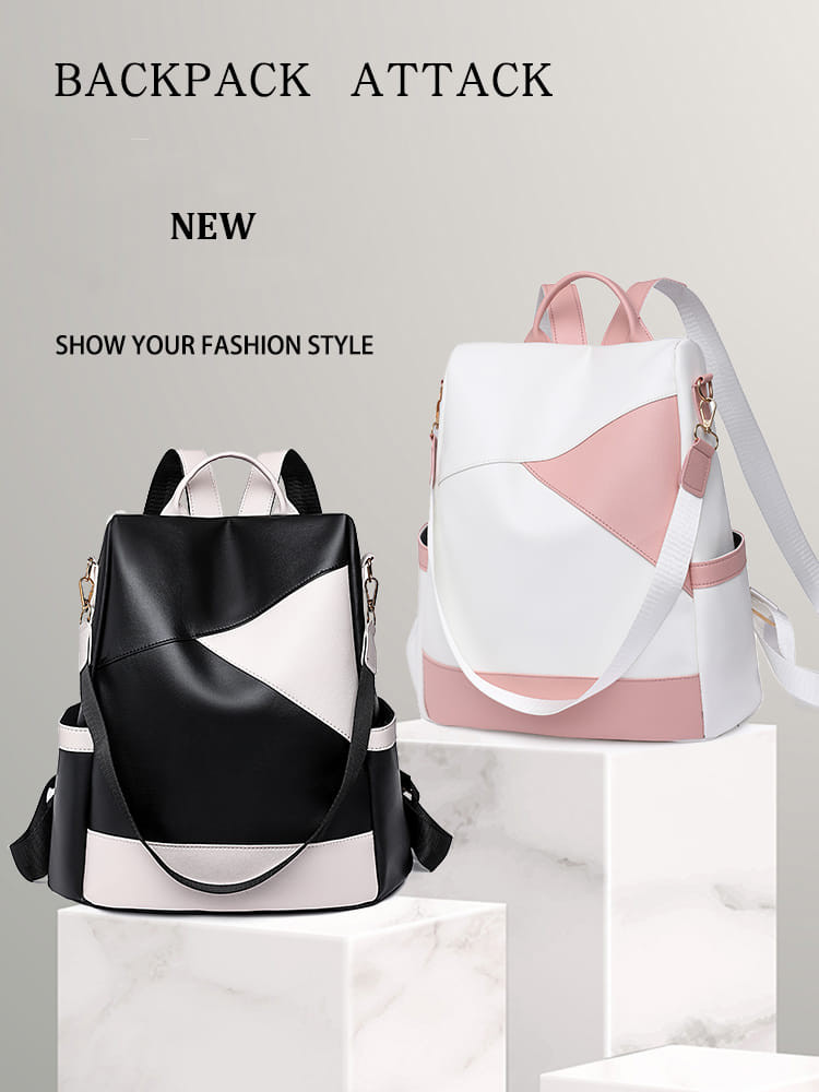 Women PU Leather Backpacks