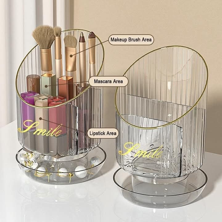 Rotating Makeup Brush Holder