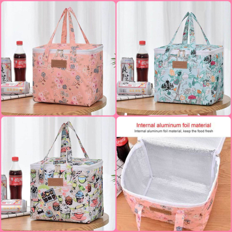 Aluminum Foil Insulated Lunch Bag
