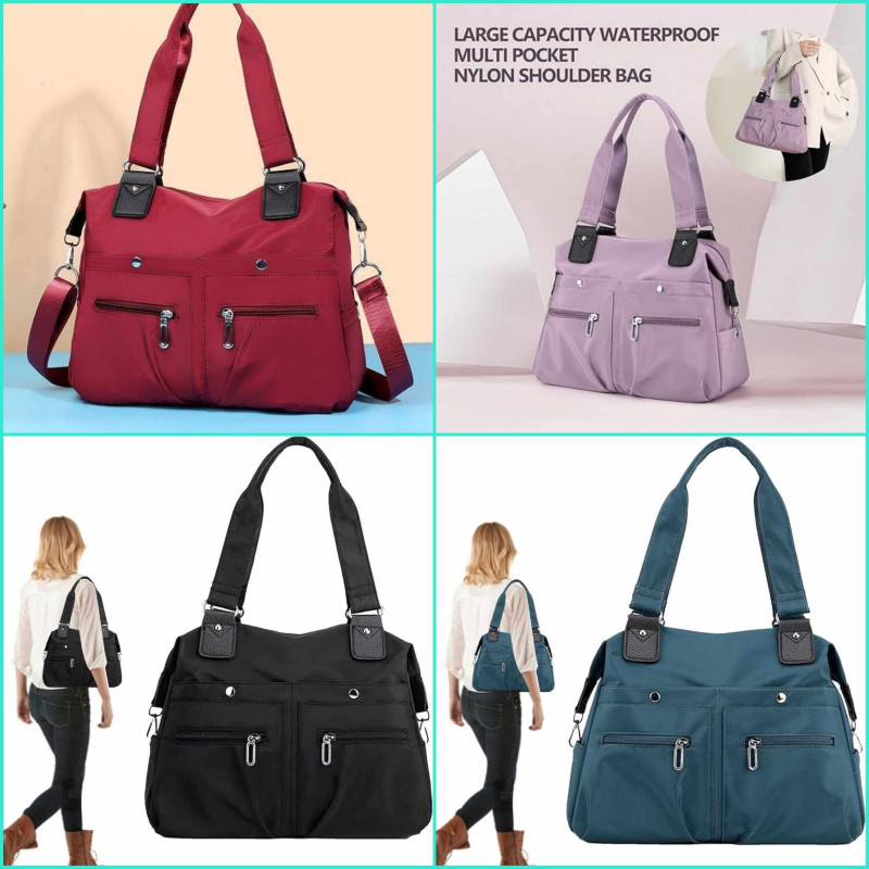 Large Capacity Nylon Waterproof Handbag